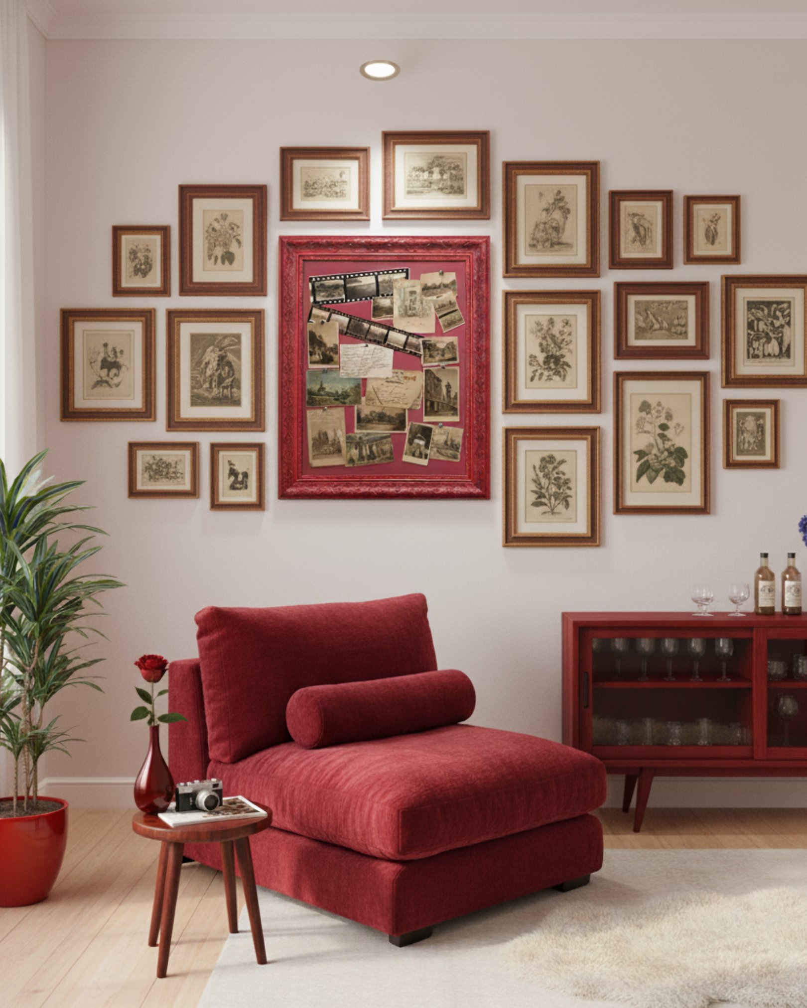 Baroque Magnetic Frame